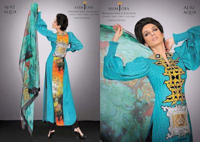 Asim Jofa Lawn Collection 2012 For Summer Eid