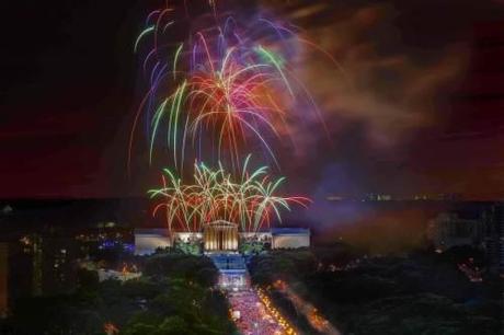 fireworks, Philadelphia Museum of Art Happy Fourth of July! Celebrate Independence Day With a Fireworks Extravaganza…