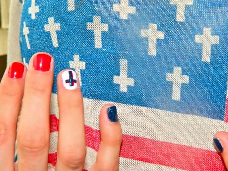 4th of july nails