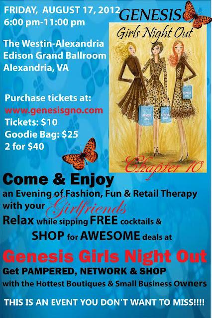 DMV Event Alert | Join Koils by Nature at GENESIS GIRLS NIGHT OUT in Alexandria, VA!