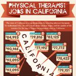 Physical Therapist Jobs Infographic