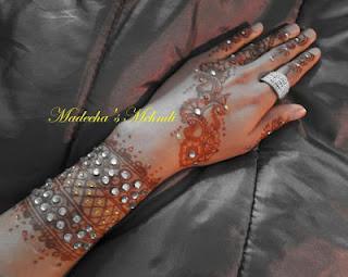 Madeeha’s Mehndi Latest Eid Henna Designs 2012