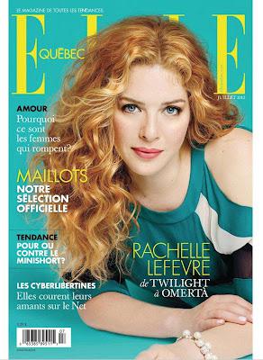 Rachelle Lefevre Elle Quebec July 2012
