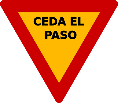 Cuban Give Way sign
