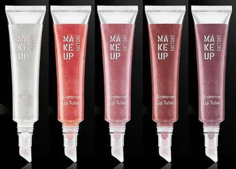 Upcoming Collections: Makeup Collections: Makeup Factory: Make Up Factory Shimmer Lip Tube for Summer 2012