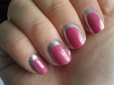 NOTD: 80's inspired nails with Chanel Riveria and Butter London Diamond Geezer