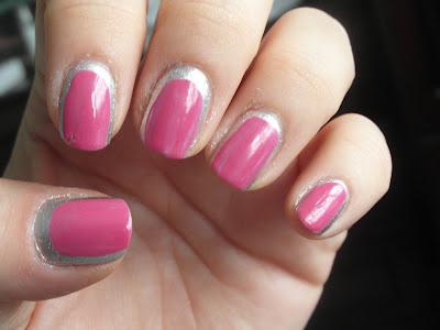 NOTD: 80's inspired nails with Chanel Riveria and Butter London Diamond Geezer