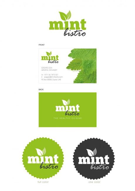 Mint Bistro Logo-02 LOGO/IDENTITY: The Bistro Project- Brand Identity