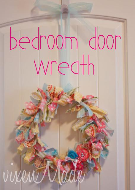 Bedroom Door Wreath