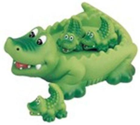 Alligator Family Bath Toy