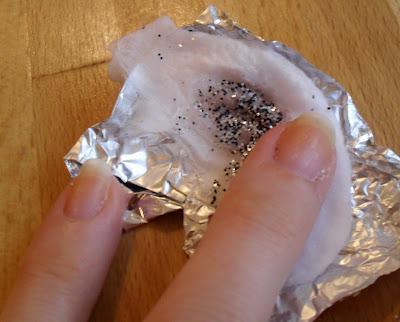 Ta-dah! Tuesday - How to remove glitter polish - without losing your mind