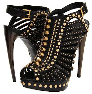 Shoe of the Day | Alexander McQueen Studded Cage Pumps
