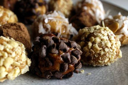 Nut Butter Truffles and Chia Seed Granola
