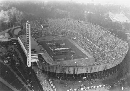 1952 Summer Olympic Opening Ceremony - Helsinki