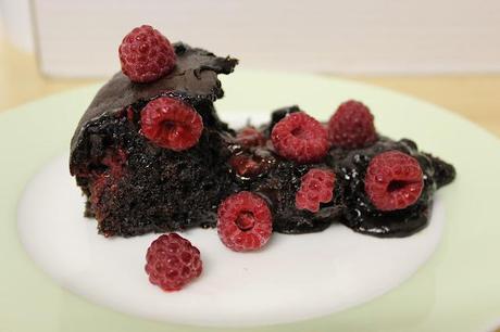 Chocolate Pretzel and Raspberry Brownies
