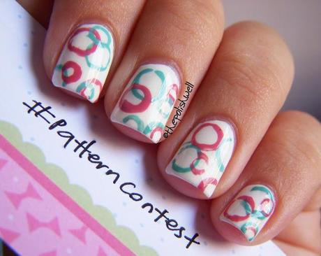 Nail Ideas: Fun Retro Circles! I decided to try this straw mani after seeing