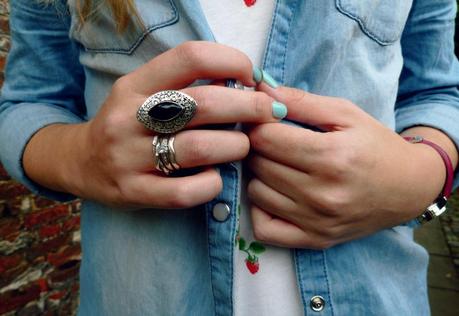 double denim double denim