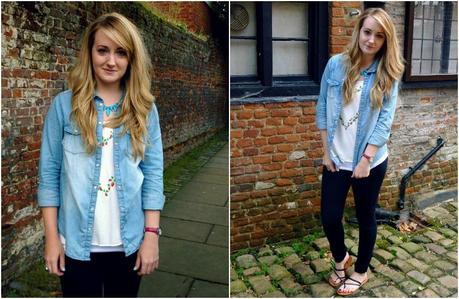 double denim double denim