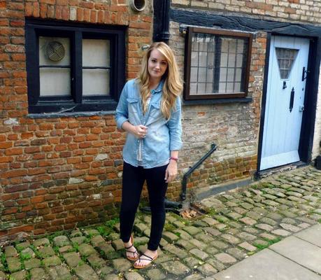 double denim double denim