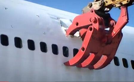 Jumbo Jet Junkyard: The Scrapping Of A Boeing 747 Jumbo Jet Junkyard: The Scrapping Of A Boeing 747