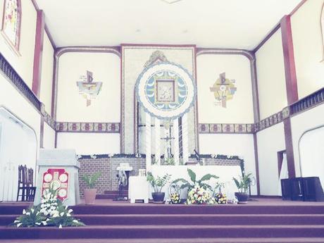 inside Divine Mercy Chapel