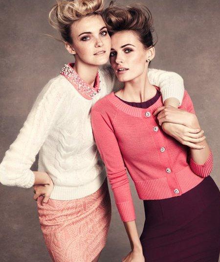 H&M; Lookbook: Passion for Red Fall 2012