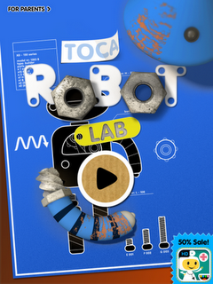 Toca Robot Lab iPhone / iPad App Review