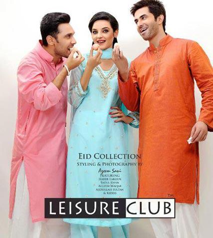 Leisure Club Eid Collection 2012 for Men Women and Kids a Fantabulous and Raffish Collection