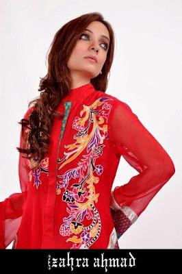 Zahra Ahmad Casual & Semi-Formal Summer Wear Collection 2012