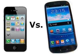 iPhone vs Galaxy siii