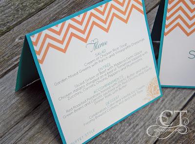 Chevron and Floral Day of Wedding Elements