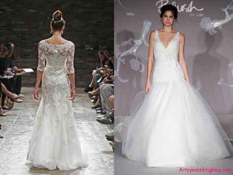Most romantic lace Wedding Dresses with Sleeves
