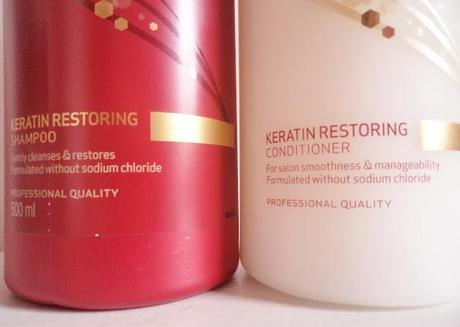 Tresemme Keratin Smooth Shampoo and Conditioner