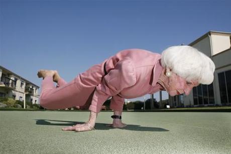 Yoga and a Granny