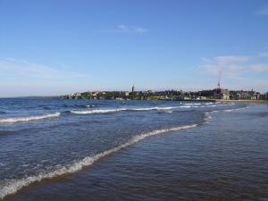 St Andrews skyline from West Sands