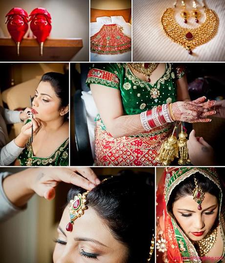 Vibrant Colorful Sikh Wedding Ceremony and Western Reception in British Columbia
