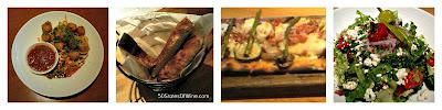 Pinstripes Barrington Appetizer Collage Pinstripes Barrington Appetizer Collage