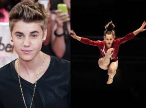 Justin Bieber Tweets Support for Canadian Olympic Gymnast Dominique Pegg