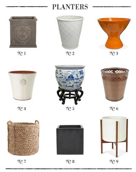 small shop: planters HOUSE PLANTS // Cheap Trick