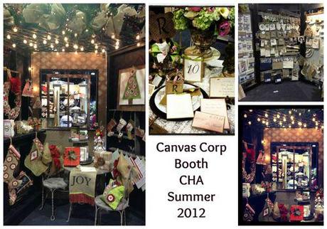CHA Canvas Corp Booth summer 2012