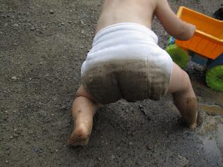 Wordless Wednesday - Playing in the Mud