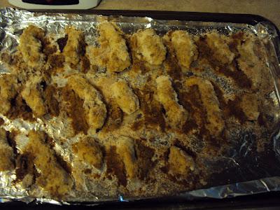 Homemade Baked Chicken Strips