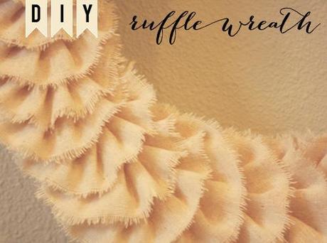 Crafty Christmas | Ruffle Wreath