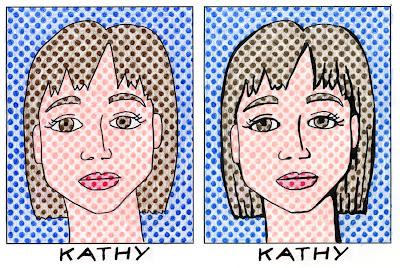 Lichtenstein Style Portraits