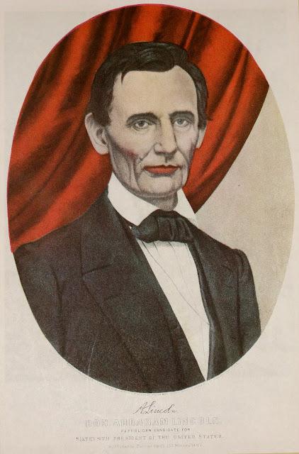 Great portrait of Abraham Lincoln, 1860
