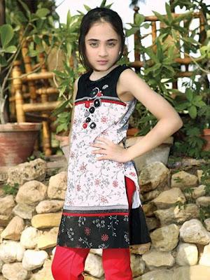 EDEN ROBE Be-dazing Eid Ul Fitre Frocks Collection 2012 for Kids