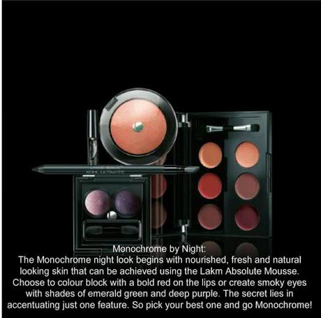 Perfect Day and Night Makeup Looks by Lakme Absolute Monochrome Collection Perfect Day and Night Makeup Looks by Lakme Absolute Monochrome Collection