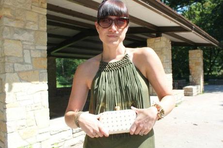 Outfit: Fringe and Studs studdd cutch