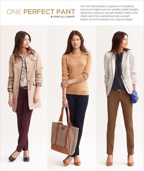 Banana Republic perfect pants ugly the laws of fashion minnesota stylist mn personal shopper organizer trends 