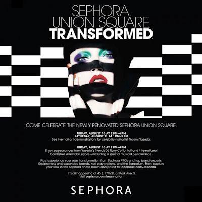 Sephora Union-Square Grand Re-Opening Event